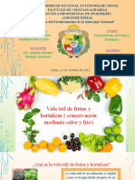 Vida Útil de Frutas y Hortalizas-Conservación Mediante Calor y Frío