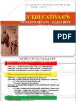 Ley Educativa 070