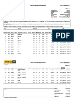 Cotización de Repuestos COT-000061221: Distribuidor Autorizado Caterpillar en Colombia NIT: 860002576-1