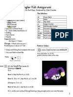 Angler Fish Amigurumi Crochet Pattern