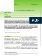 Recent Advances in Diagnostic Testing For Viral Infection