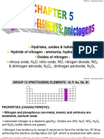 CHAPTER 5 - Part III (P Block Elements - Group 15)