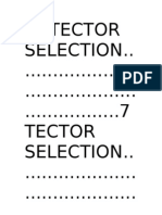 Detector Selection