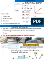 Momentum Equation Ppt2