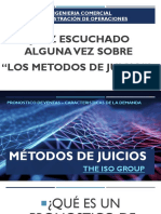 Metodos de Juicios - Administracion de Operaciones