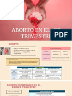 Aborto en El 1er Trimestre