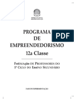 Programa de Empreendedorismo 12 Classe