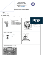 4th Quarter Exam English MG