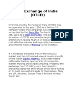 OTC Exchange of India