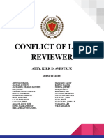 Conflicts of Law Reviewer Philippine Law School