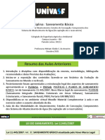 2022 1 Aula 4 Saneamento - Modalidades - EstConcepção - Introdução Ao SAA