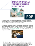 Aproximacion Inicial Al Paciente Critico Pediatrico