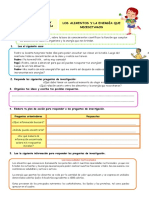 D5 A3 FICHA CyT - LOS ALIMENTOS Y LA ENERGÍA QUE NECESITAMOS