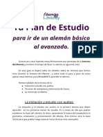 Plan de Estudio de Idiomas