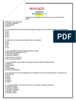 Bioquímica - Examen 1