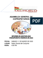 Imforme Asamblea Portachuelo