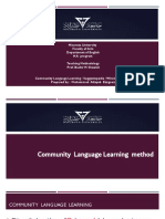 Community Language Learning Suggestopedia Whole Language