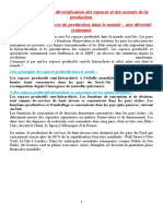 1 - Les Espaces de Production Dans Le Monde Une Diversité Croissante - Copie