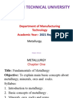 Metallurgy CHAPTER 1$2