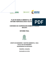 PMAA Golfo de Urabá - Informe Final