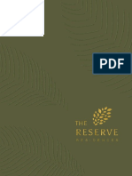 The Reserve Residences Brochure