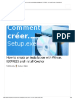 How To Create An Installation With Winrar, IEXPRESS and Install Creator - Easytutoriel