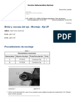 415F2, 416F2, 420F2 IT, 420F2 ST, 430F2 IT y 430F2 Brida y Carcasa Del Eje - Montaje - Eje ZF