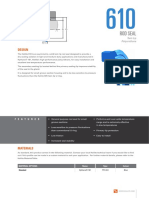 Hallite - 610 - Datasheet - ROD SEAL