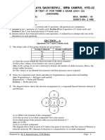 Science Class X Term 2 Sample Paper Test 07 2021 22 Answers