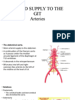 Blood Supply To The Git