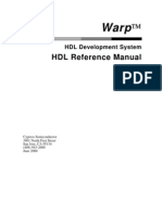 HDL Reference Manual