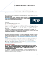 Qu'Est-ce Que La Gestion de Projet ? Définition + Avantages