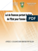 RCI - Loi Des Finances Portant Budget de L'année 2019