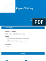 Technical Report Writing