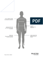 Selected Homme Size Guide