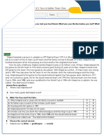 Mega Goal 5 2units Worksheet