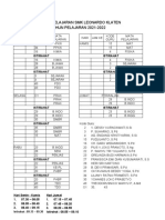 Jadwal Pelajaran