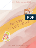 Taller Postres Saludables