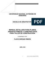 Manual Detallado para Planos Arquitecton