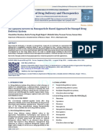 An Updated Review On Nanoparticle Based Approach F