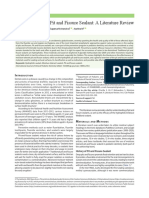 Moisture Tolerant Pit and Fissure Sealant