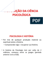 A Evolução Da Ciência Psicológica - Cap. II Psicologias