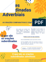 Trabalho de Gramática - Orações Subordinadas Adverbiais