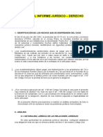 Esquema Del Informe Juridico-Parte Civil - Avance