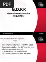 GDPR Presentation For Clubs Leagues 2