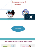 Evaluación - Criterios e Instrumentos