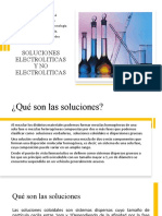 Soluciones Eslectrolíticas y No Electrolíticas