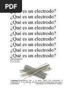 Qué Es Un Electrodo