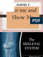 Grade 8 Skeletal System Enhanced Sci