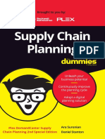 Supply Chain Planning For Dummies Edited